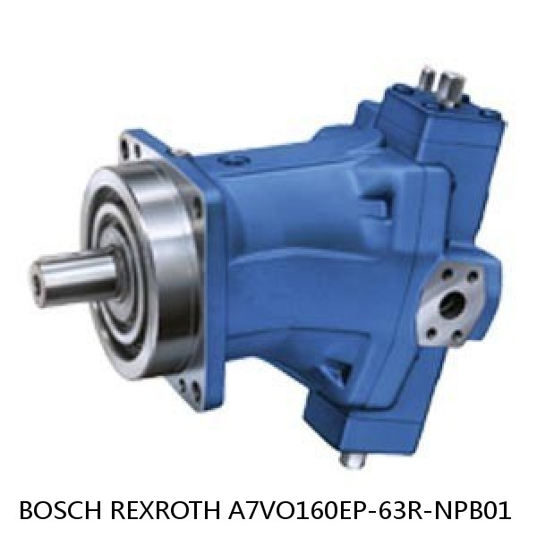 A7VO160EP-63R-NPB01 BOSCH REXROTH A7VO VARIABLE DISPLACEMENT PUMPS