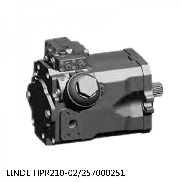 HPR210-02/257000251 LINDE HPR HYDRAULIC PUMP #1 small image