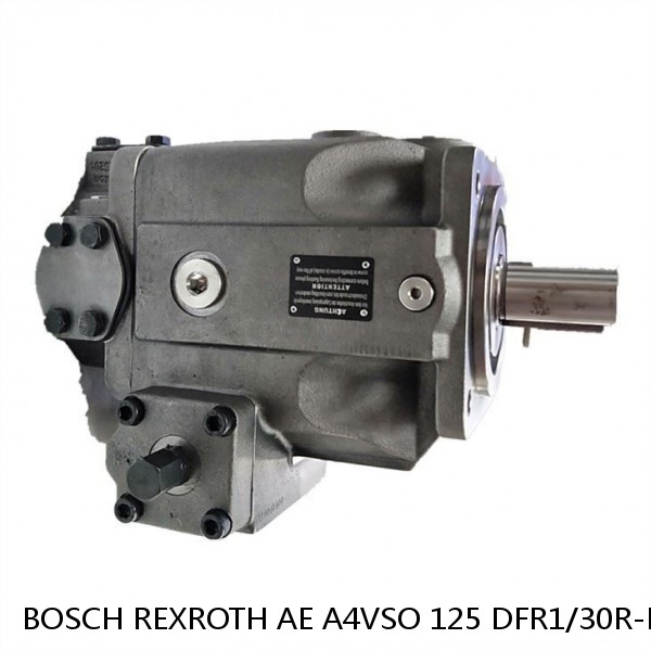 AE A4VSO 125 DFR1/30R-PPB13K33 BOSCH REXROTH A4VSO VARIABLE DISPLACEMENT PUMPS