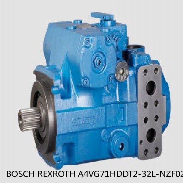 A4VG71HDDT2-32L-NZF02F021S BOSCH REXROTH A4VG VARIABLE DISPLACEMENT PUMPS
