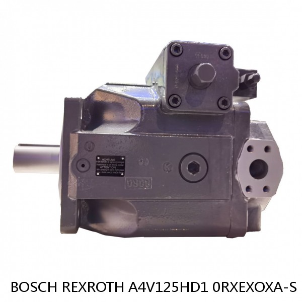 A4V125HD1 0RXEXOXA-S BOSCH REXROTH A4V VARIABLE PUMPS #1 small image