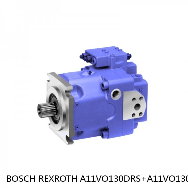 A11VO130DRS+A11VO130DRS BOSCH REXROTH A11VO AXIAL PISTON PUMP #1 small image
