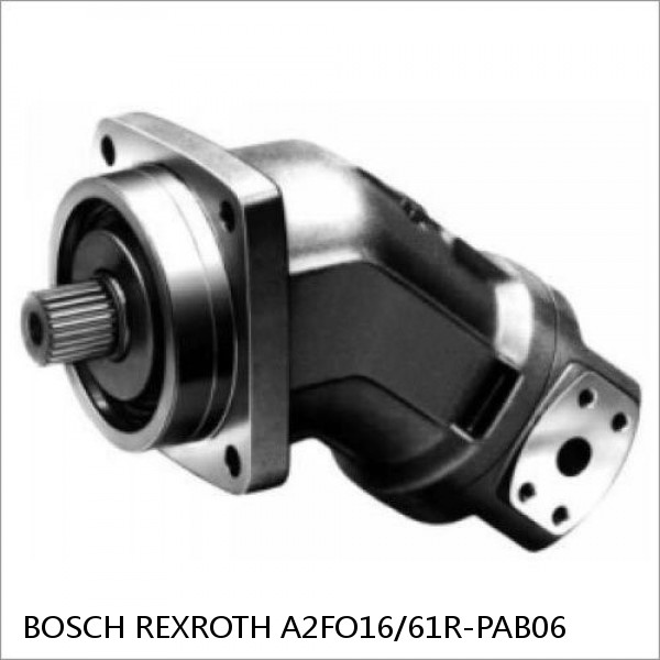 A2FO16/61R-PAB06 BOSCH REXROTH A2FO FIXED DISPLACEMENT PUMPS