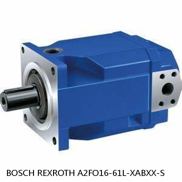 A2FO16-61L-XABXX-S BOSCH REXROTH A2FO FIXED DISPLACEMENT PUMPS #1 image