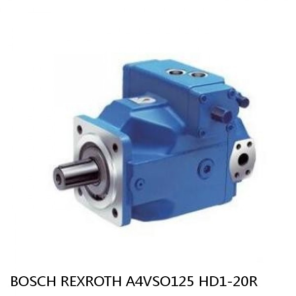 A4VSO125 HD1-20R BOSCH REXROTH A4VSO VARIABLE DISPLACEMENT PUMPS #1 image