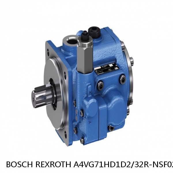 A4VG71HD1D2/32R-NSF02F001F BOSCH REXROTH A4VG VARIABLE DISPLACEMENT PUMPS #1 image