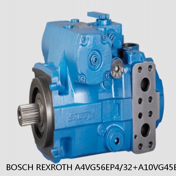 A4VG56EP4/32+A10VG45EP4/10+A10VO28/52 BOSCH REXROTH A4VG VARIABLE DISPLACEMENT PUMPS #1 image