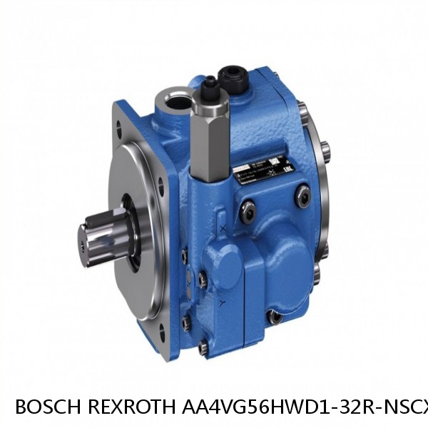 AA4VG56HWD1-32R-NSCXXF075D-S BOSCH REXROTH A4VG VARIABLE DISPLACEMENT PUMPS #1 image